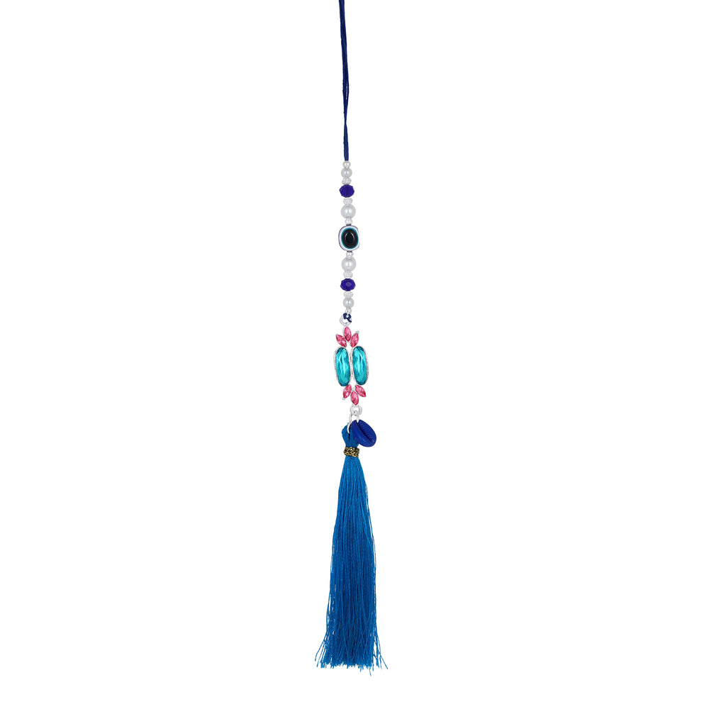 Simple and Classic Evil Eye Bhabhi Rakhi