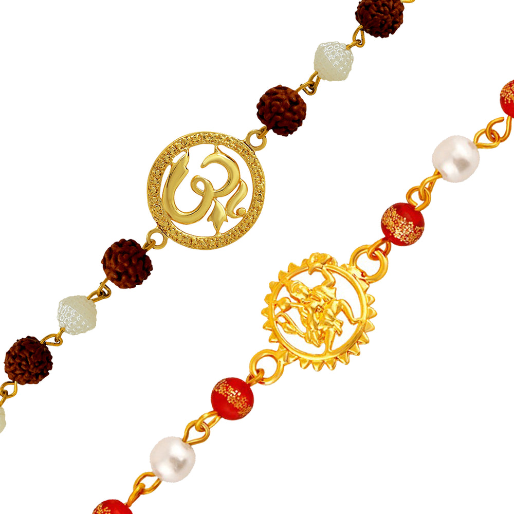 Om and Hanuman Rakhi's