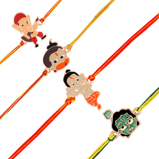 Combo of Bal Hanuman Bal Ganesh and Bal Krishna