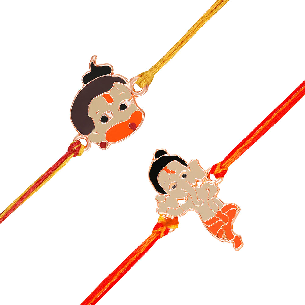 Combo of Bal Hanuman Bal Ganesh and Bal Krishna