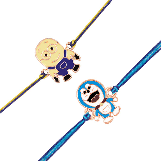 Combo of 2 Popular Trendy Cartoon Kids Rakhi