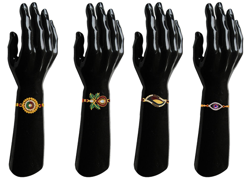 Combo of Classic Colorful Rakhi's