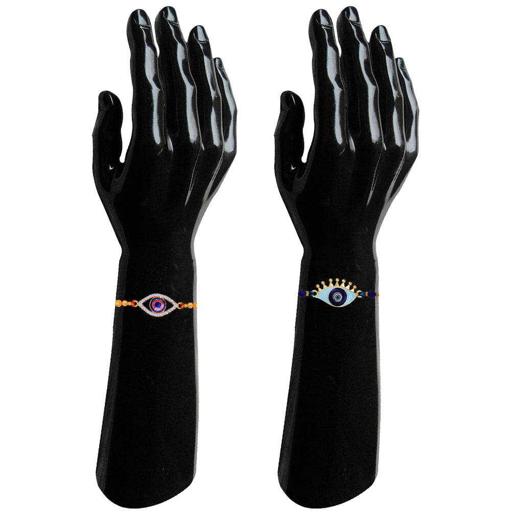 Combo of 2 Evil Eye Rakhi's