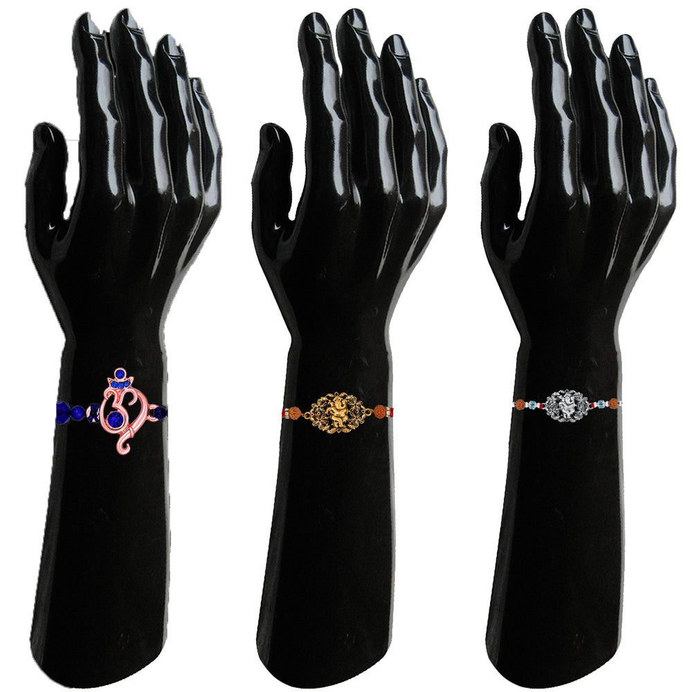Combo of 3 Ganpati Rakhis