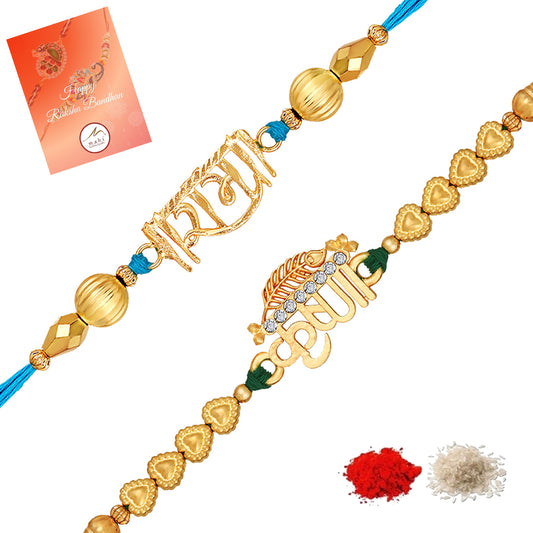 Combo of Rama and Krushana Religious Rakhis