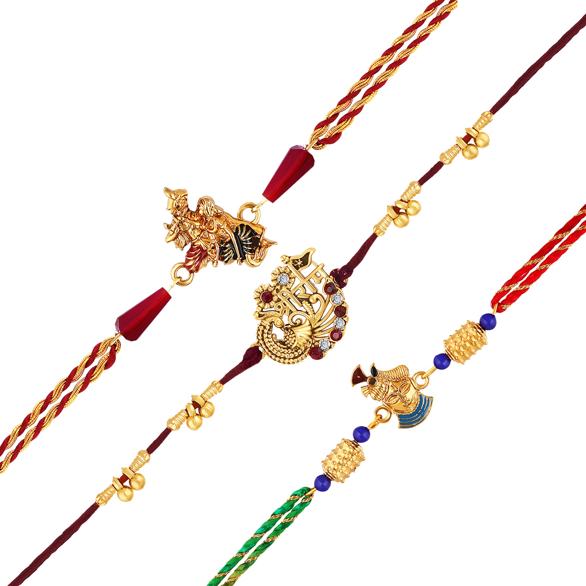 Combo of 3 Religious Rakhi