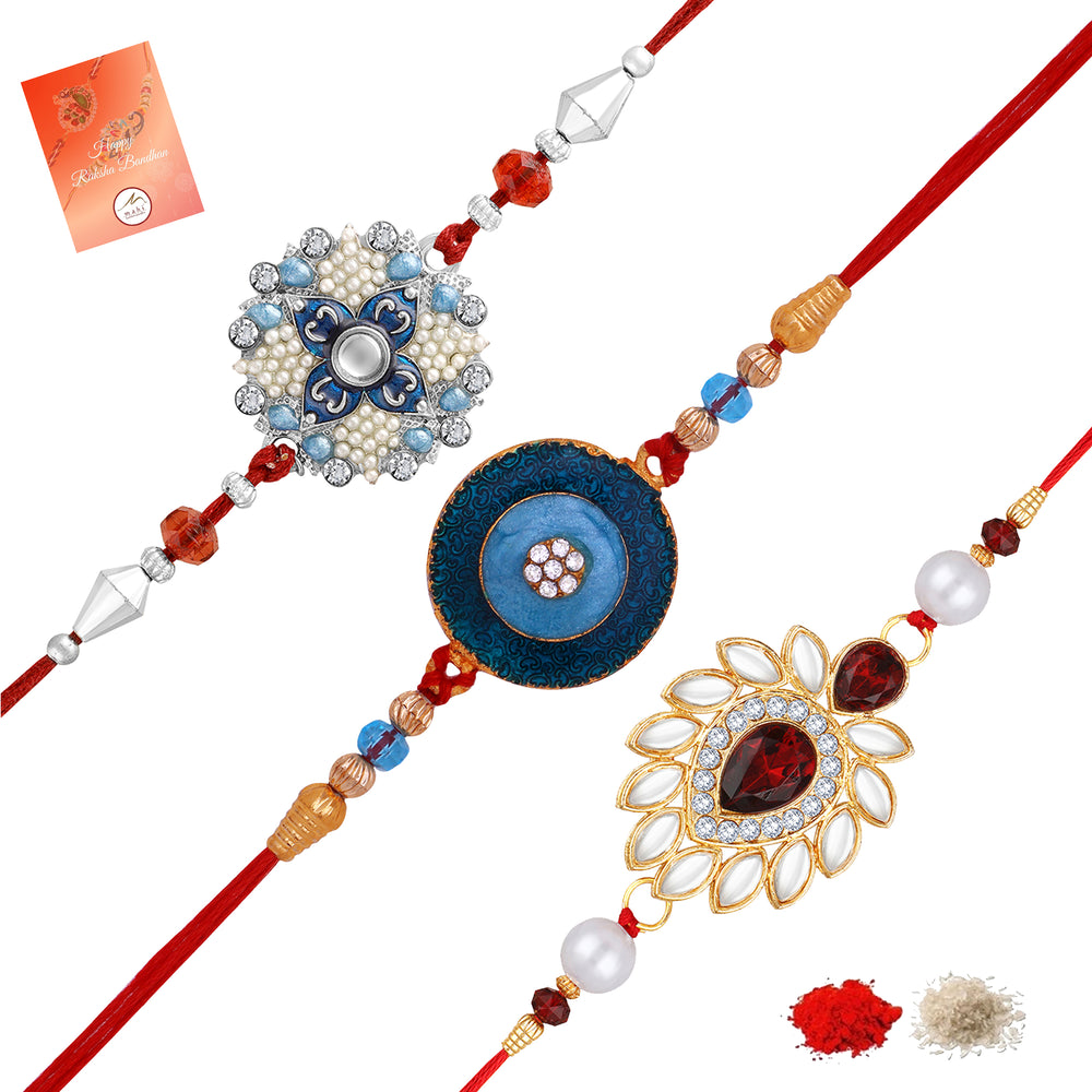 Rakhi Combo Set of 3 for Brother