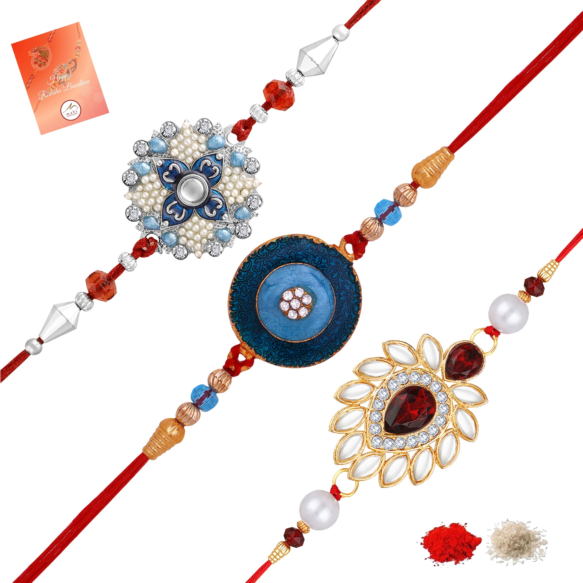 Rakhi Combo Set of 3 for Brother