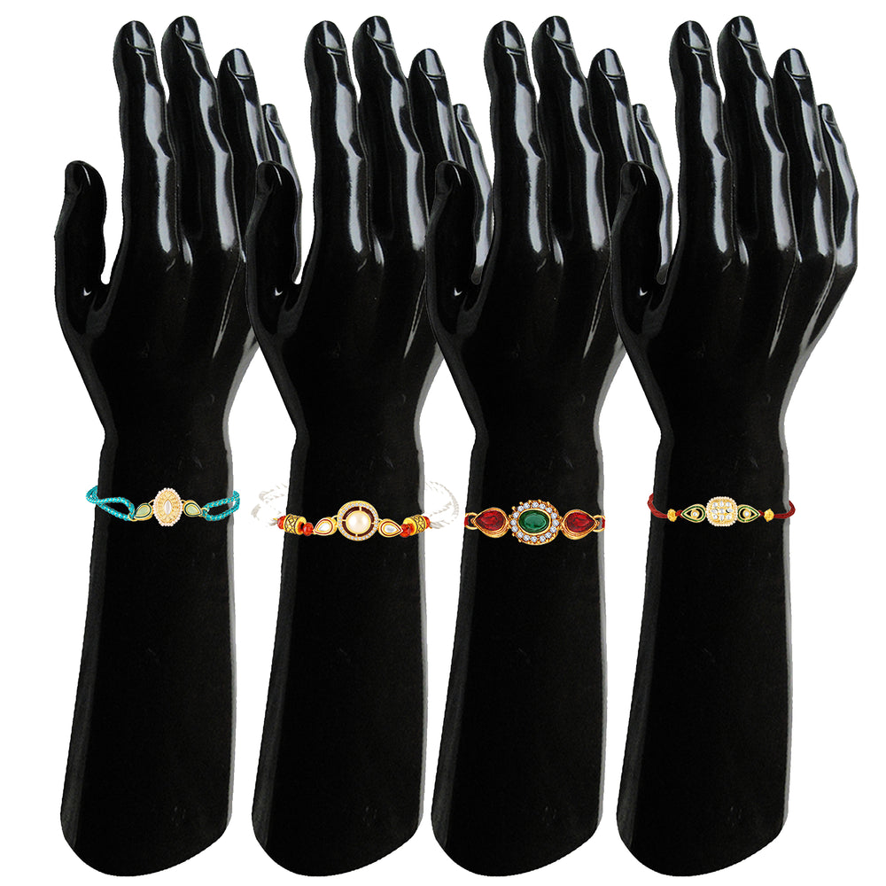 Fancy Rakhi Combo Set of 4 for Brother