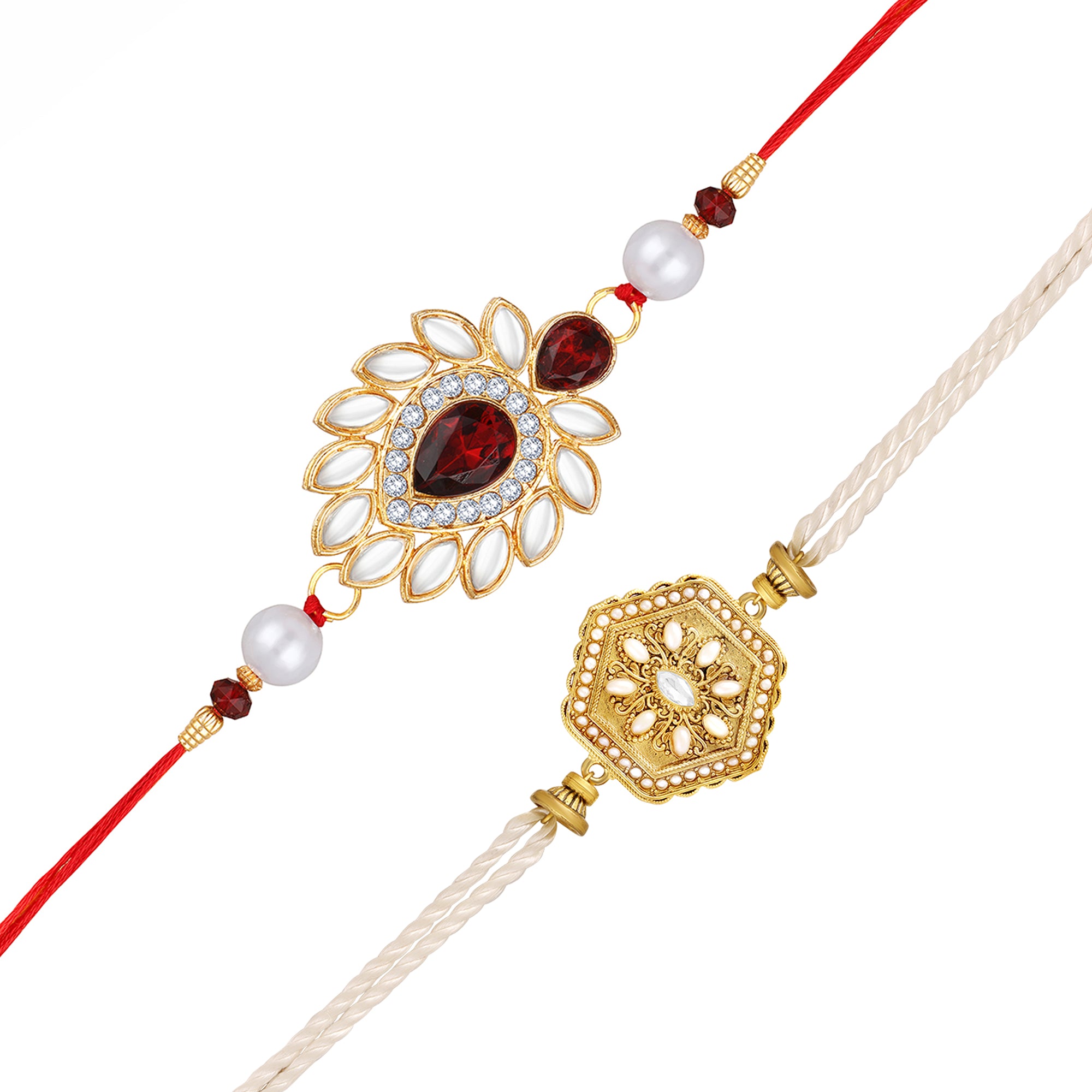 Premium Rakhi Combo Set of 2 for Brother