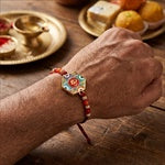 Divine Evil Eye Rakhi Combo Set