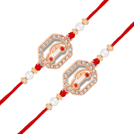 Car Design Rakhi Combo