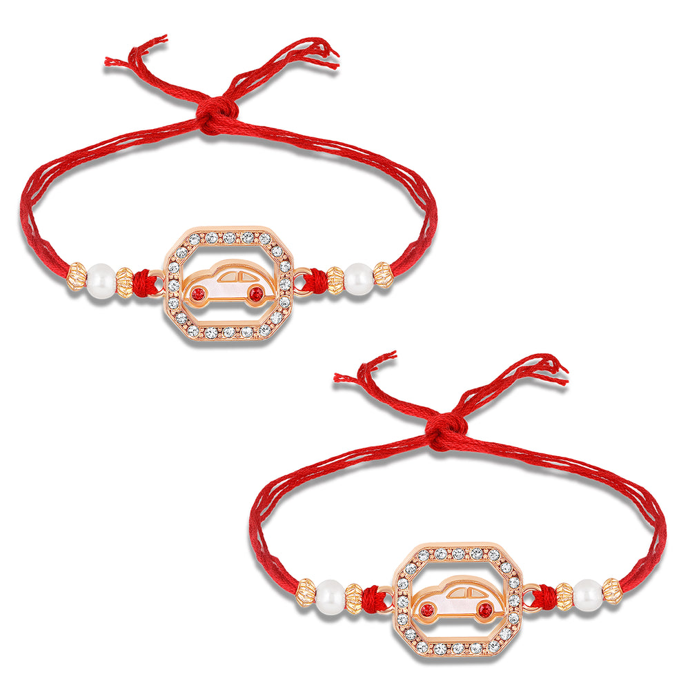 Car Design Rakhi Combo