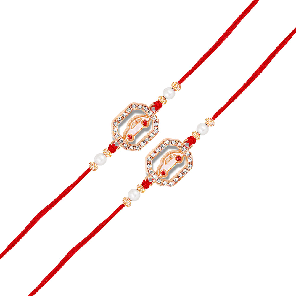 Car Design Rakhi Combo
