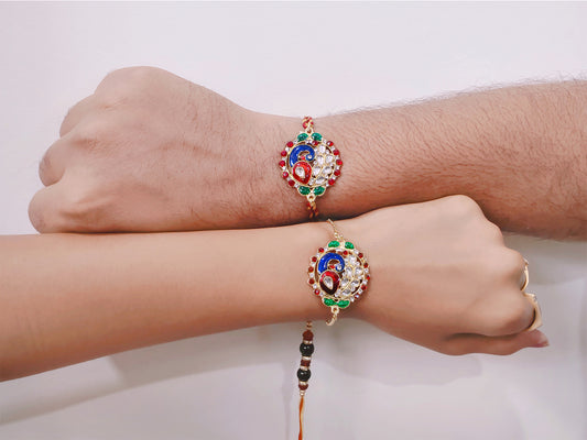 Combo of Bhaiya Bhabhi Couple Rakhi's