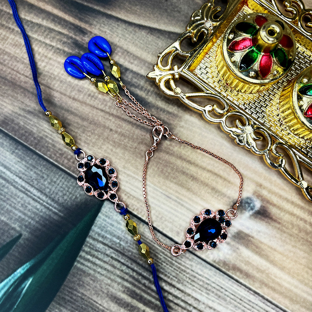 Simple and Classic Couple Rakhi