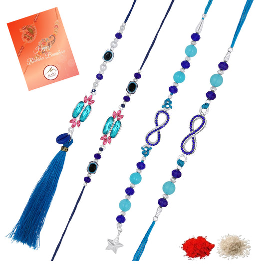 Simple and Classic Couple Rakhi
