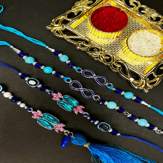 Simple and Classic Couple Rakhi