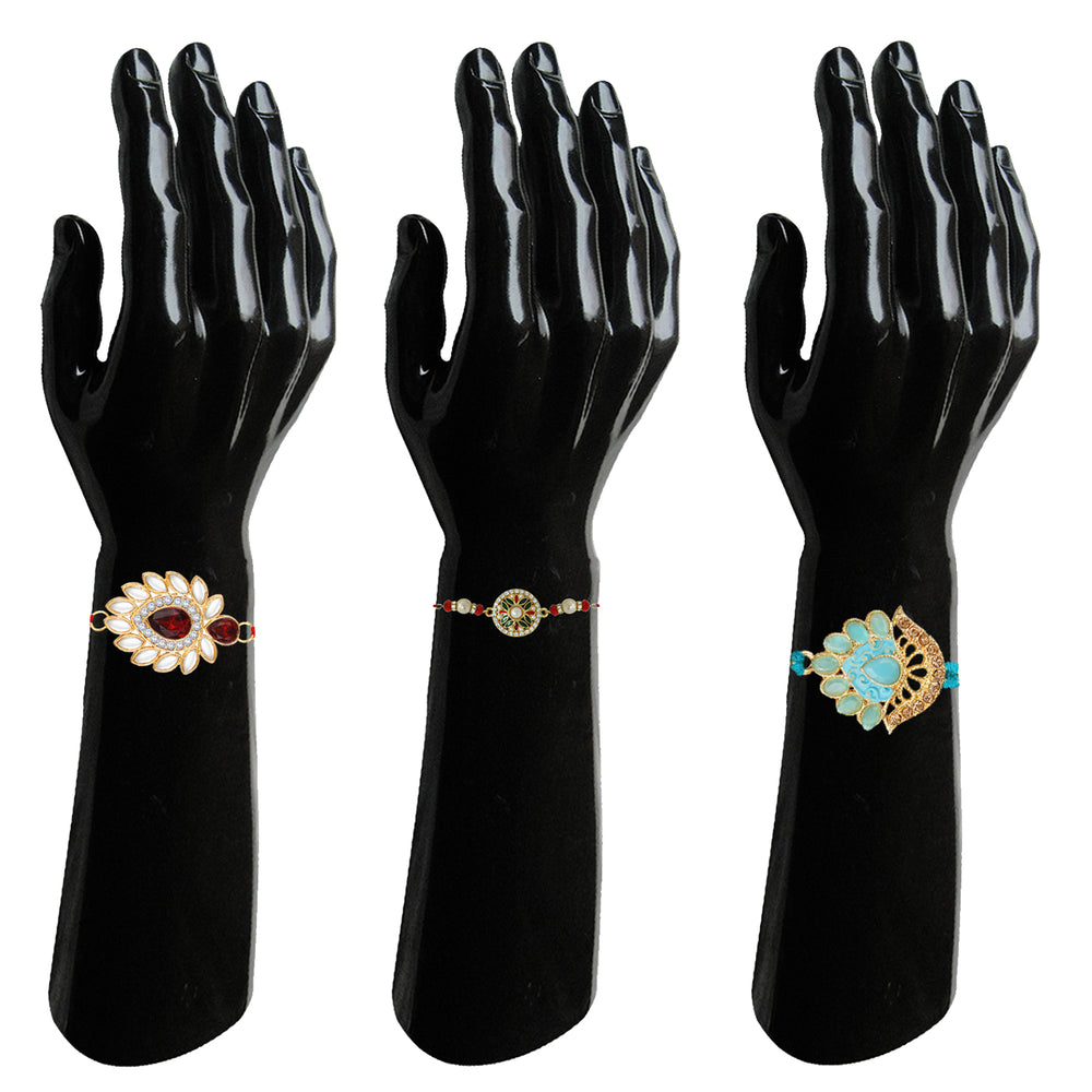Combo of 7 Fancy Rakhis