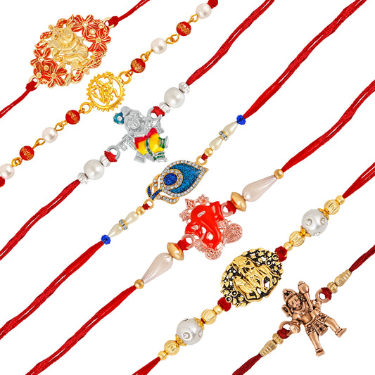 Combo of 7 Religious Rakhis