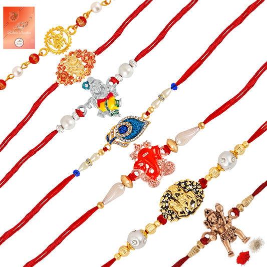 Combo of 7 Religious Rakhis