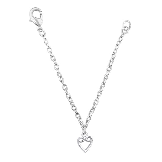 Heart Shaped Watch Charm