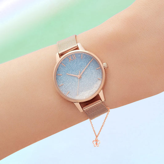 Butterfly Shaped Watch Charm