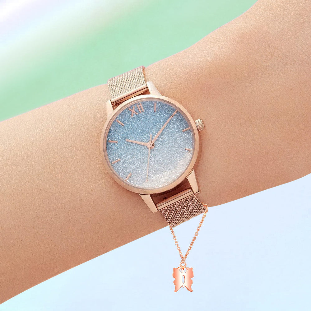 Butterfly Shaped Watch Charm